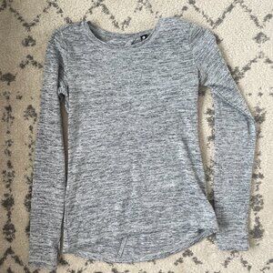 90 Degree by Reflex Long Sleeve Open Back Shirt (with thumbholes)- XS